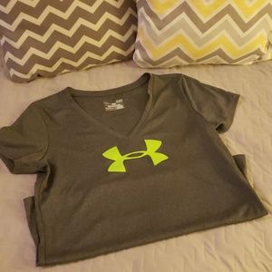 Under Armour Short Sleeve Heatgear Shirt SMALL